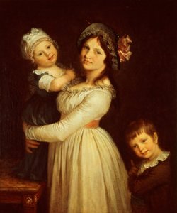 Madam Anthony ve çocuklarının aile portresi, 1785